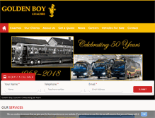 Tablet Screenshot of goldenboy.co.uk